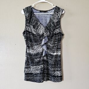 Black and White Women's Top